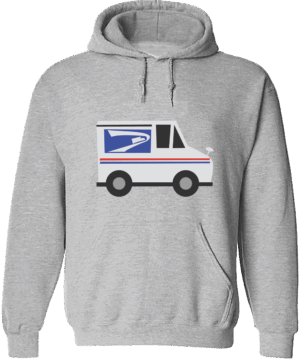 #HSWS06 - Mail Truck Standard Hoodie