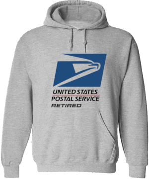 #HSWS07 - USPS Logo Retired Standard Hoodie