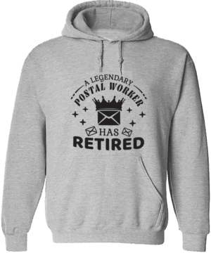 #HSWS19 - Legendary Postal Worker Retired Standard Hoodie