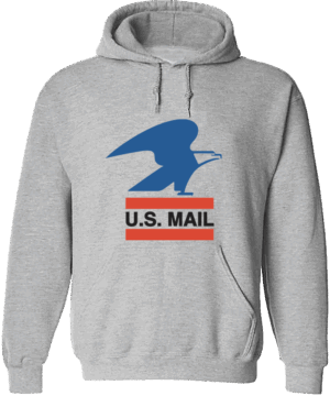 #HSWS20 - US Mail Eagle (Red & Blue) Standard Hoodie