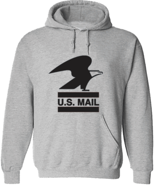 #HSWS23 - US Mail Eagle (Black) Standard Hoodie