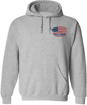 #HSWSC04 - Swoosh Flag (Red & Blue) Crest Hoodie