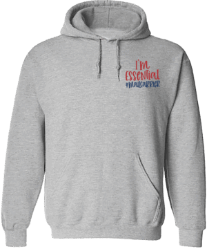 #HSWSC05 - I'm Essential Crest Hoodie