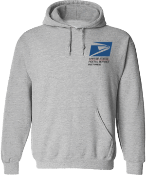 #HSWSC07 - USPS Logo Retired Crest Hoodie