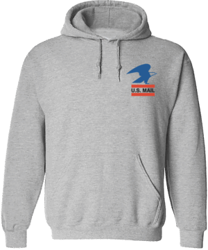 #HSWSC20 - US Mail Eagle (Red & Blue) Crest Hoodie