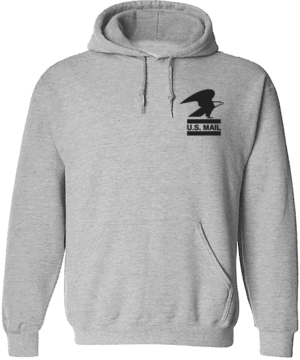 #HSWSC23 - US Mail Eagle (Black) Crest Hoodie