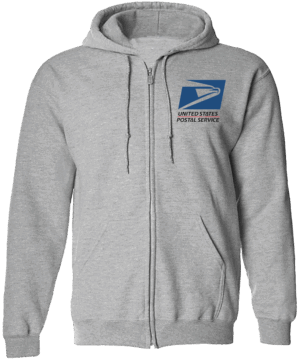 #HZSWS01 - USPS Zipper Hoodie