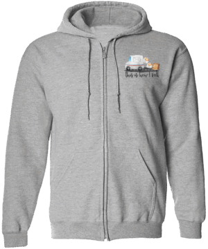 #HZSWS09 - This is How I Roll Zipper Hoodie