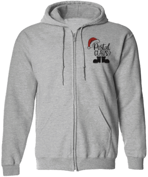 #HZSWS13 - Postal Claus Zipper Hoodie