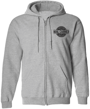 #HZSWS21 - First Class Mail Carrier Zipper Hoodie